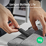 Bluetooth 5.0 Аудіо Передавач Приймач Ugreen USB-3.5мм AUX Стерео Чорний з Вбудованим Акумулятором (80893), фото 4