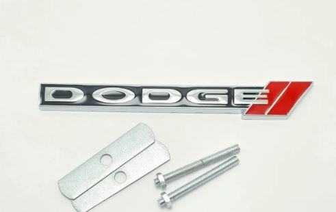 Шильдик емблема в решітку радіатора DODGE ДОДЖ Значок Додж dodge в решітку радіатора, фото 1
