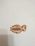 Рибка керамічна, брошка, ручної роботи, 6 см, фото 3