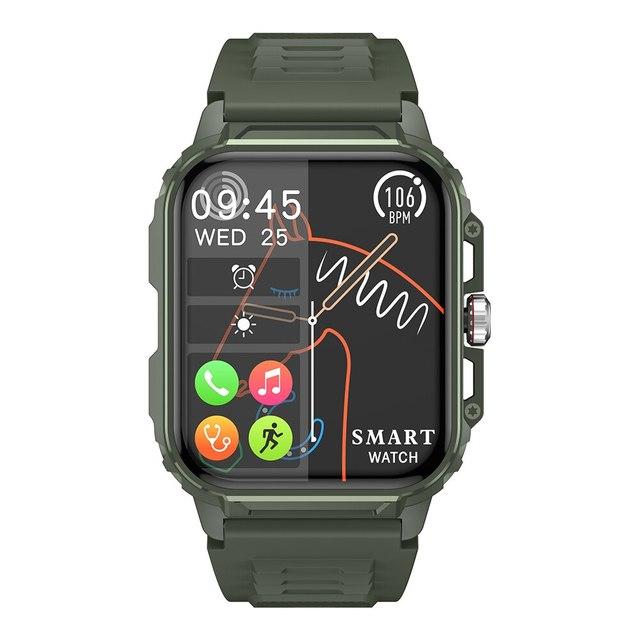 Розумний смарт годинник спортивний Smart Watch Ola Esporte тактичний