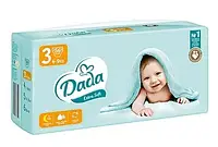 Подгузники Dada Extra Soft 3 дада экстра софт / 4-9 килограмм / 56 штуки