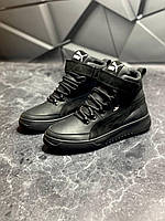 Чоловічі зимові черевики P73 чор.тинк black3 ч.
