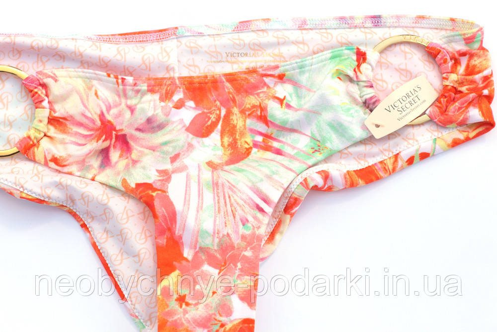 Шикарні плавки Victoria's Secret з золотими кільцями, розмір М