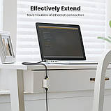 Ethernet Коннектор Ugreen RJ45 Cat.6 Підтримка 1000 Мбіт/с та 250 МГц, FTP Білий (20311), фото 4