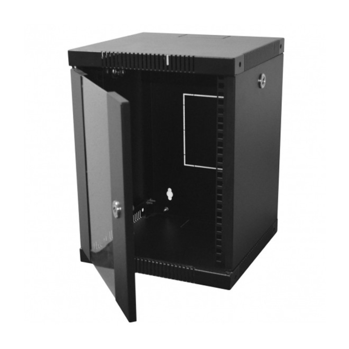 Телекомунікаційна шафа 10", 8U (UA-ШТК-8U-BK)
