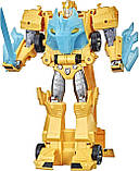 Трансформер Бамблбі 25 см світло, звук Transformers Bumblebee Cyberverse Unite Roll N' Change, Hasbro, фото 5