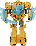 Трансформер Бамблбі 25 см світло, звук Transformers Bumblebee Cyberverse Unite Roll N' Change, Hasbro, фото 8