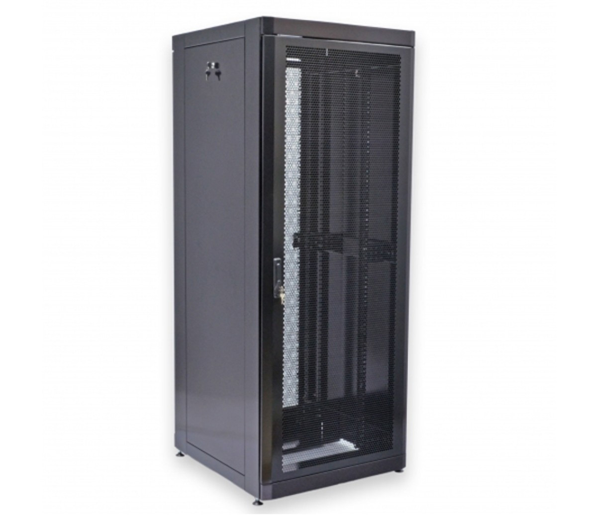 Шафа CMS 42U 800x865 мм чорна перфоровані двері (66%) (UA-MGSE4288PB)