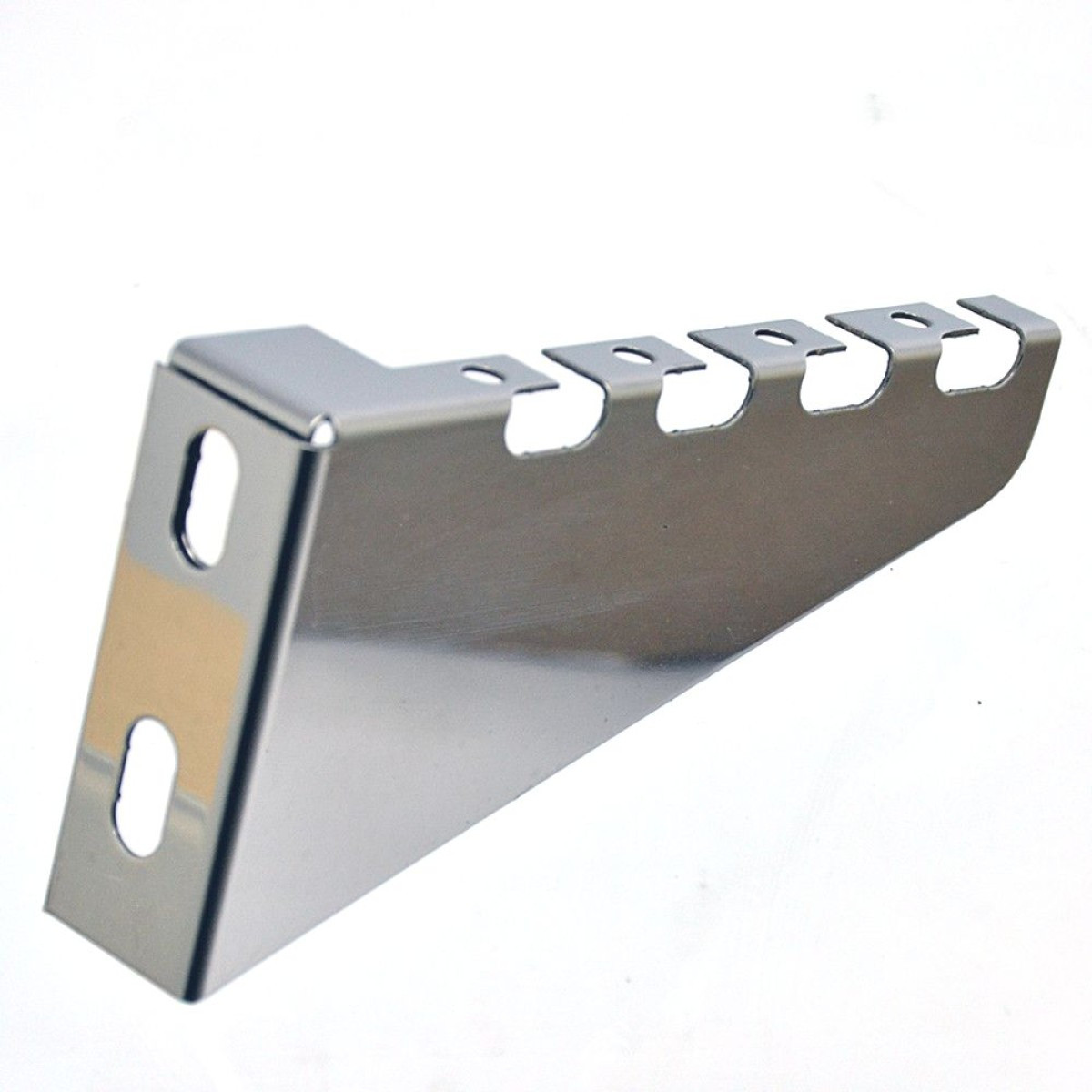 Кронштейн настінний для сітчастого лотка 100 мм, швидкого монтажу, 1,0 мм, нержавіюча сталь, фото 1