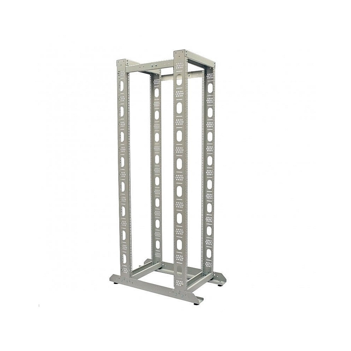 Стійка 24U, подвійна, сіра (UA-OF24-D-GR), фото 1