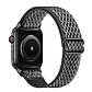 Еластичний нейлоновий ремінець для Apple Watch 42/44/45/49 mm Deep Gray, фото 3