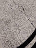Круглий килим з бахромою 120*120 см біло-чорний REFORM CARPET Trend 1311, у вітальню, спальню, ванну, фото 7