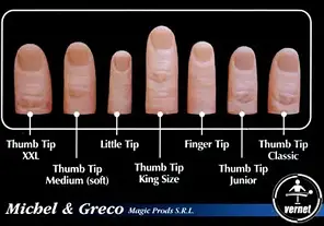Реквізит для фокусів | Напальчники Thumb Tip Junior by Vernet, фото 3