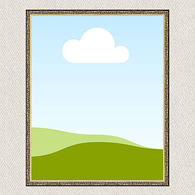 Багетна рамка для картини золотиста 40*50 см Origami