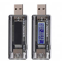 KEWEISI KWS-V21 USB тестер вимірювання ємності, струму, напруги, часу 3-20V, 3.3 A max