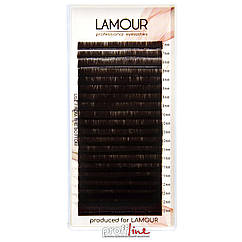 Ресунки для нарощування  Lamour Dark Chocolate MIX 0.07 R (7-12)