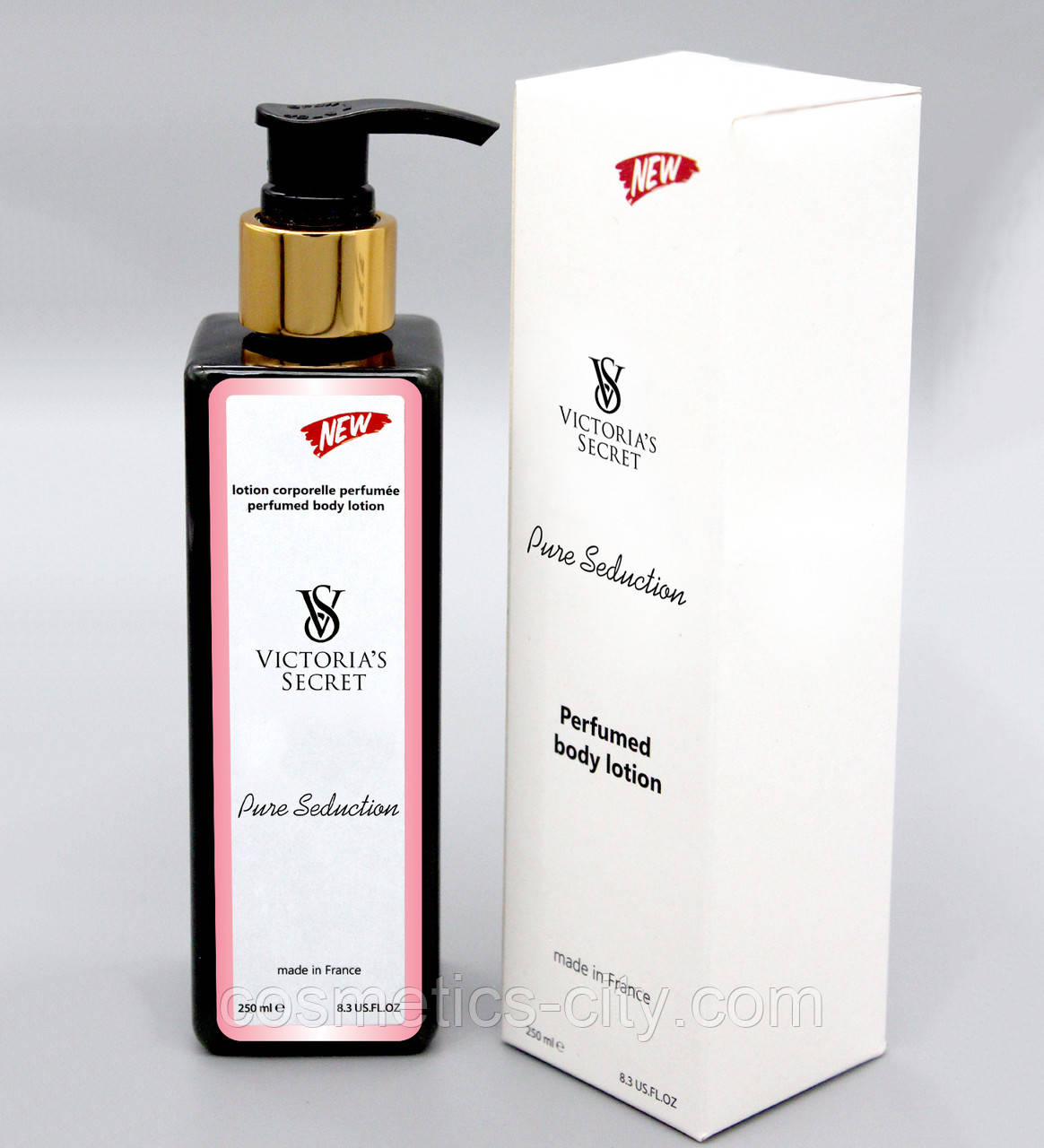 Парфюмированный лосьон для тела NEW с ароматом Victoria's Secret Pure Seduction, 250 мл.