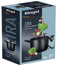 Каструля RINGEL Zira з кришкою висока 20 см (3.5 л) (RG-21006-20), фото 6