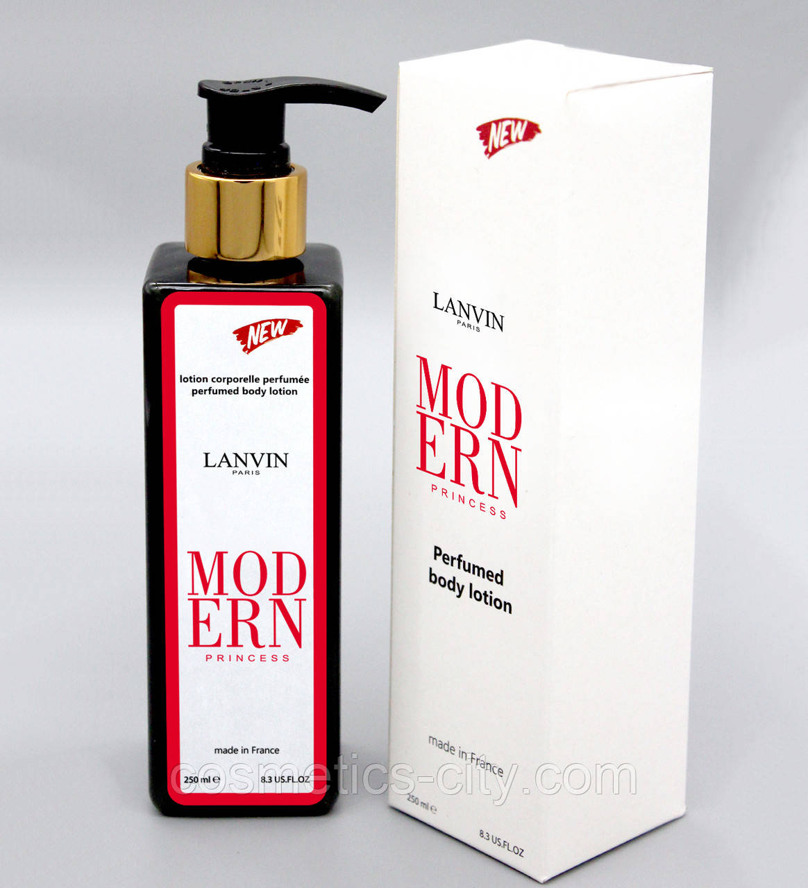 Парфюмированный лосьон для тела NEW с ароматом Lanvin Modern Princess, 250 мл.