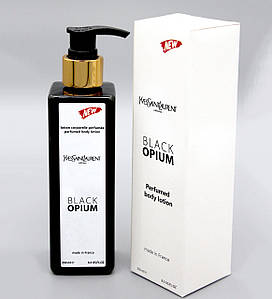 Парфюмированный лосьон для тела NEW с ароматом Yves Saint Laurent Black Opium, 250 мл.