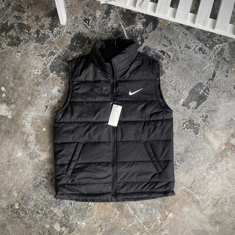 Мужская жилетка Nike, спортивная безрукавка Найк, черная (ID#1948052202 ...