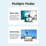 Кабель Mini HDMI до HDMI Vention 2м 4K 60Hz Двонаправлений Чорний, фото 4