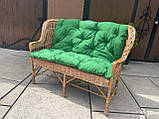 Диван х1 з подушкою зелена трава, фото 6