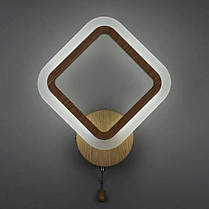 Бра 2400/1 Wood LED 18W, фото 2