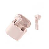 Бездротові навушники вкладки Xiaomi Haylou MoriPods T33 pink, фото 4