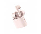 Бездротові навушники вкладки Xiaomi Haylou MoriPods T33 pink, фото 3