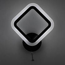 Бра 2400/1 Black LED 18W, фото 3