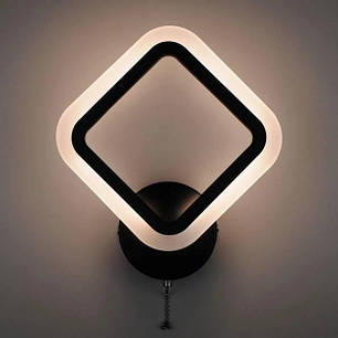 Бра 2400/1 Black LED 18W, фото 2