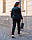 Стильний жіночий велюровий костюм, модний велюровий костюм великих розмірів, спортивний велюровий костюм батал, фото 8
