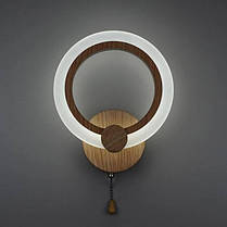 Бра 2374/1 Wood LED 18W, фото 2