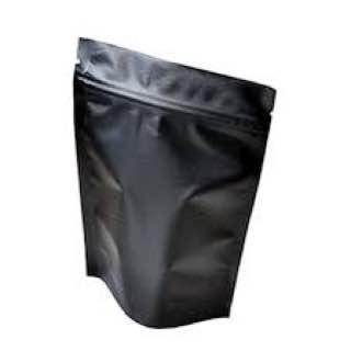 Дой пак пакет черный металлизированный с зип замком 180х280мм, крафт пакет для чая сухофруктов (От 100шт.) - фото 7 - id-p1948051157