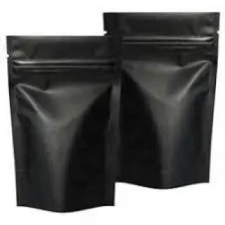 Дой пак пакет черный металлизированный с зип замком 180х280мм, крафт пакет для чая сухофруктов (От 100шт.) - фото 10 - id-p1948051157