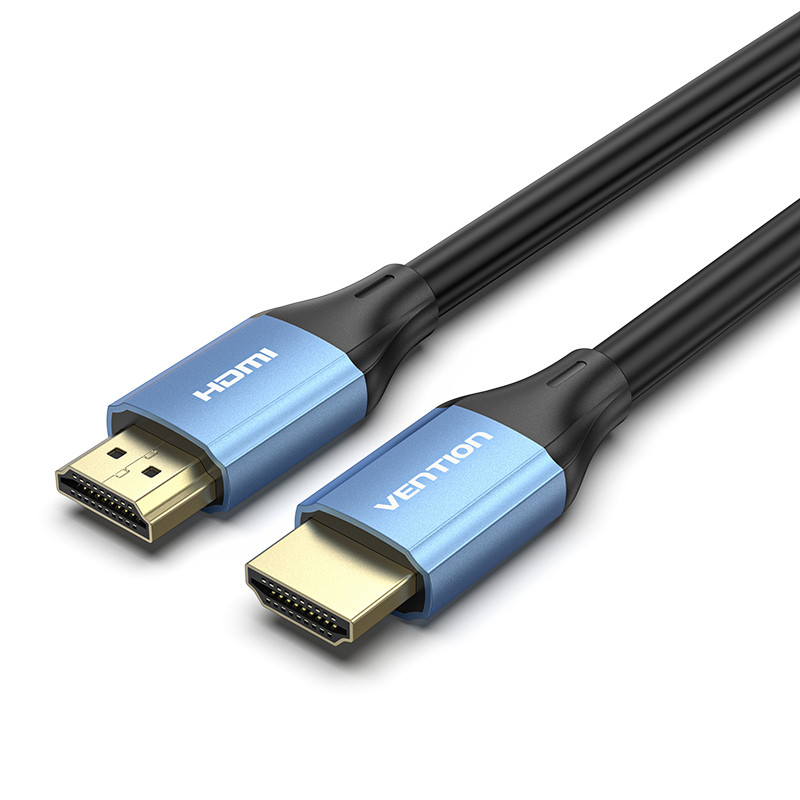 HDMI Кабель Vention 2 метри | 4K 60Hz | 18Gbps | HDR & 3D | Dolby TrueHD 7.1 | ARC & HEC | FHD 120Hz | Чорний