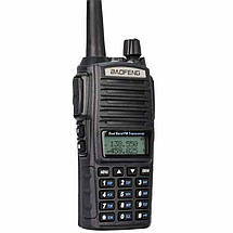 Рація портативна Baofeng UV-82 (5W, до 7 км, 2800 мАг) / Військова радіостанція / Рація для полювання та риболовлі, фото 2