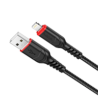 Кабель HOCO X59 Victory charging data cable for Lightning / black