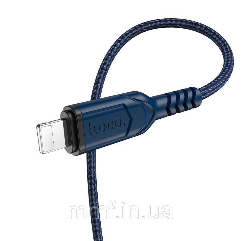 Кабель HOCO X59 Victory charging data cable for Lightning / blue