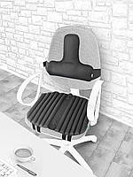 Накидка на офісне крісло, з натурального льону. ОФ-1L2Н-111Т