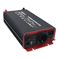 Инвертор с чистой синусоидой 12V в 220V RS500PT (макс.1000W) + функция ATS, без зарядки