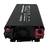 Інвертор із чистою синусоїдою 12 V 220V RS500PT (макс.1000W) + функція ATS, без заряджання, фото 2