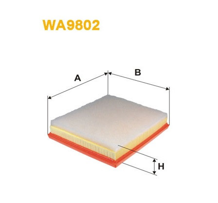 Фільтр повітряний WIX WA9802 (AP196/8)