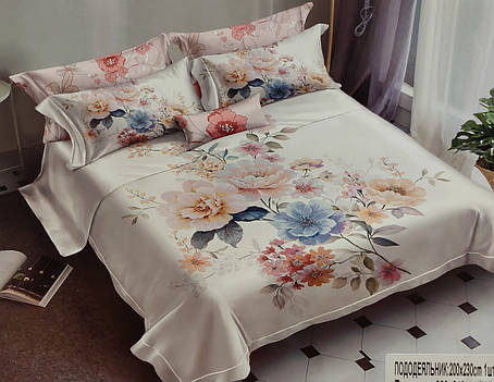 Постільна білизна Koloco Cotton Batterfly Series - Євро розмір, фото 1