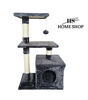Кігтеточка "Ігровий комплекс для кішок CatTree 1053" Сірий