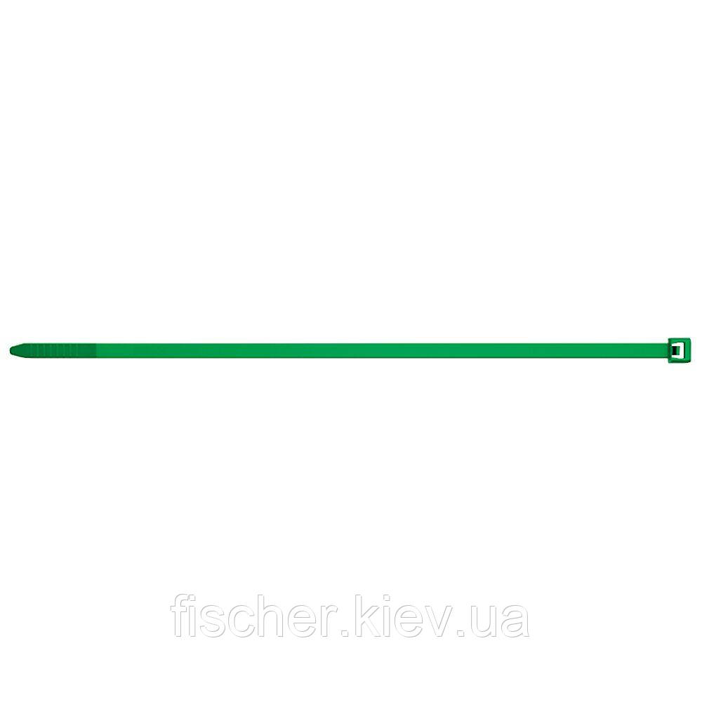Кабельна стяжка GBN 2,5X200 зелена
