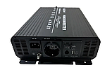Інвертор із чистою синусоїдою 12 V 220V RS1500PT 1500W (макс.3000W) + функція ATS, без заряджання, фото 3
