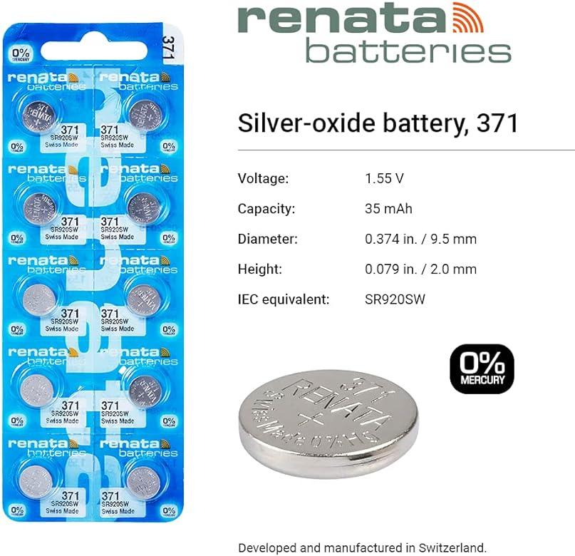 Батарейка 371 Renata (SR920SW) (ID#1948092117), ціна: 46 ₴, купити на ...