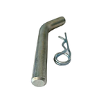 Стопорний палець для вставки фаркопа під квадрат 50х50 (оцинкований) діаметром 16 мм з фіксатором, фото 6